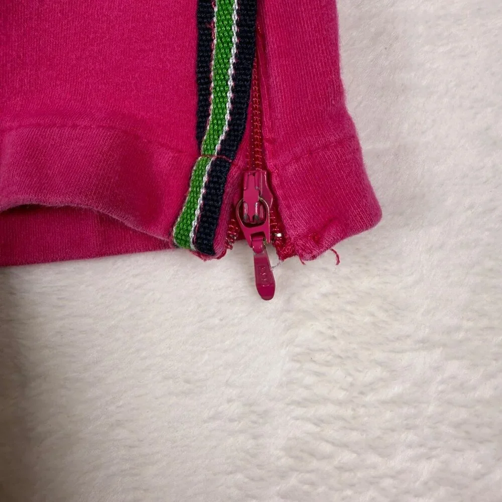 Y2K Ralph Lauren Pink Cargo‎ Sweat Pants 12M Girl Streetwear